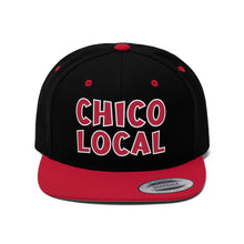 Load image into Gallery viewer, Chico Local - Red Text, White Outline