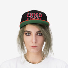 Load image into Gallery viewer, Chico Local - Red Text, White Outline
