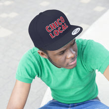 Load image into Gallery viewer, Chico Local - Red Text, White Outline
