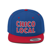 Load image into Gallery viewer, Chico Local - Red Text, White Outline
