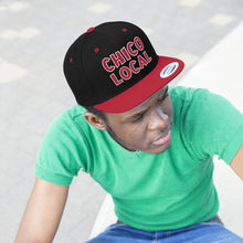 Load image into Gallery viewer, Chico Local - Red Text, White Outline
