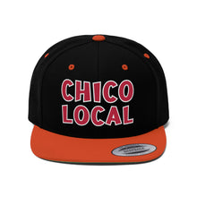 Load image into Gallery viewer, Chico Local - Red Text, White Outline
