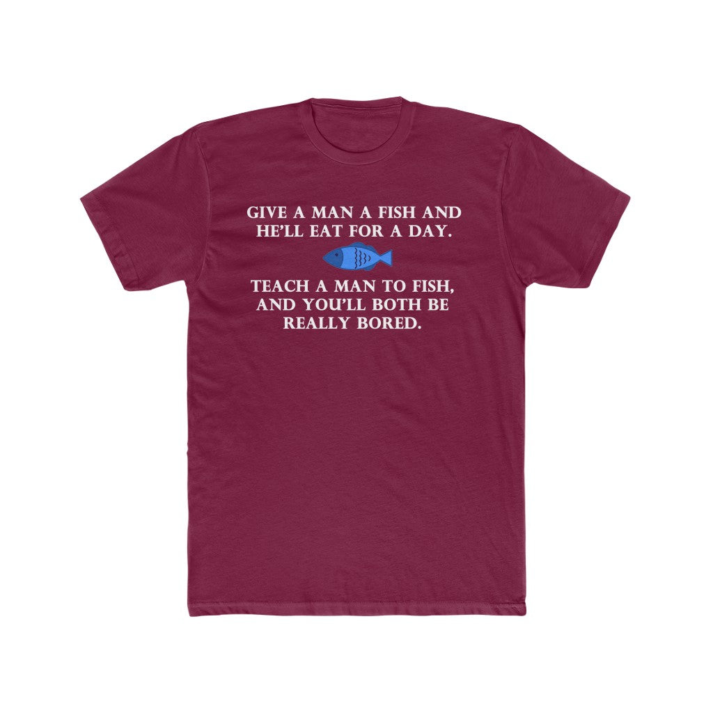 Fishing Lesson - White Text